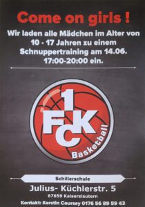 Mehr über den Artikel erfahren Bei der FCK Basketballabteilung auf Talentsuche